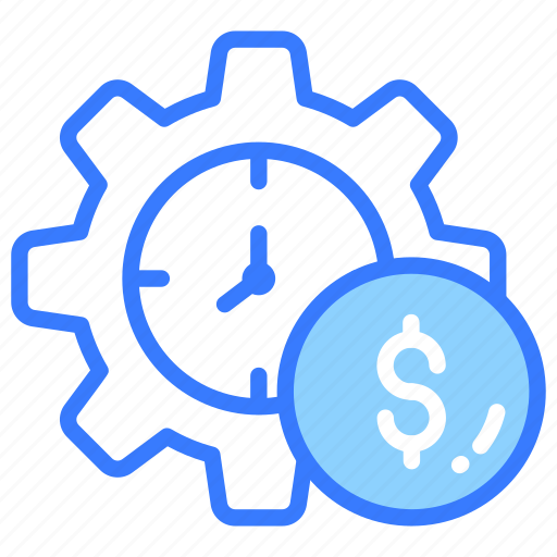 Money, management, business, finance, financial, settings, cogwheel icon - Download on Iconfinder