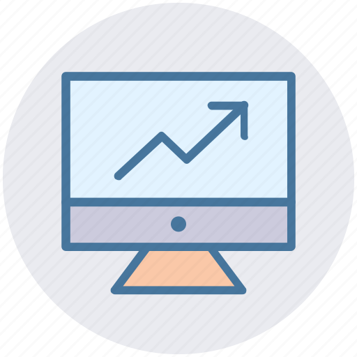 Analytics, business, computer chart, graph, monitoring, statistic icon - Download on Iconfinder