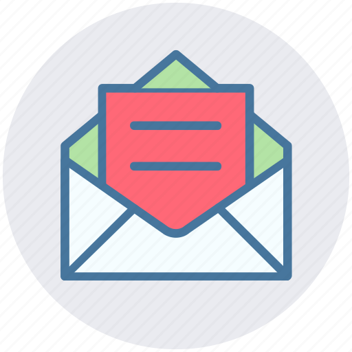 Envelope, letter, mail, message, open letter, open message icon - Download on Iconfinder