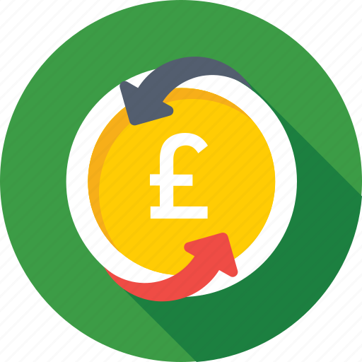 Currency, currency exchange, foreign exchange, money exchange, pound value icon - Download on Iconfinder