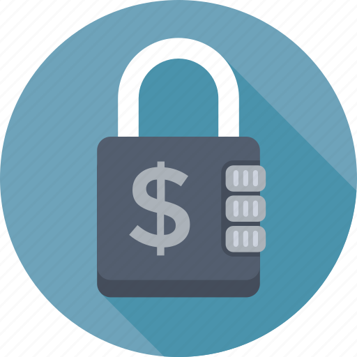 Dollar, lock, locker, money security, safe banking icon - Download on Iconfinder