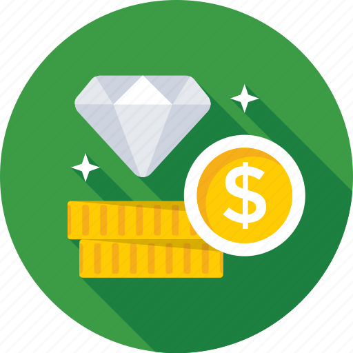 Bright opportunity, business, diamond, investment, precious icon - Download on Iconfinder