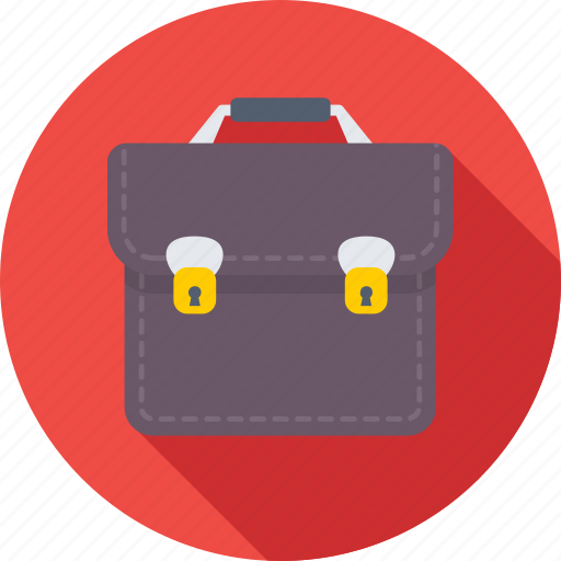 Briefcase, luggage, portfolio, satchel bag, suitcase icon - Download on Iconfinder