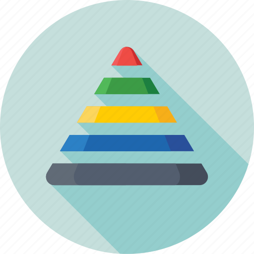 Graph, pyramid chart, pyramid graph, statistics, triangle icon - Download on Iconfinder