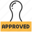 approved, stamp, accept, business, confirm, seo, success 