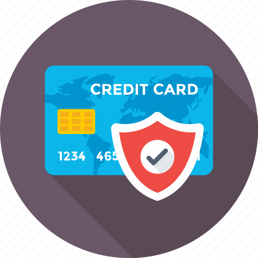 Credit card, money protection, secure transaction, security, shield icon - Download on Iconfinder