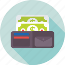 billfold wallet, cash wallet, money wallet, purse, wallet