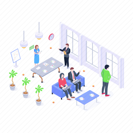 Coworking, teamwork, cooperation, coordination, working together icon - Download on Iconfinder