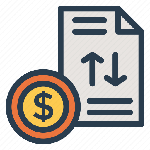 Business, cash, contract, currency, finance, money, report icon - Download on Iconfinder