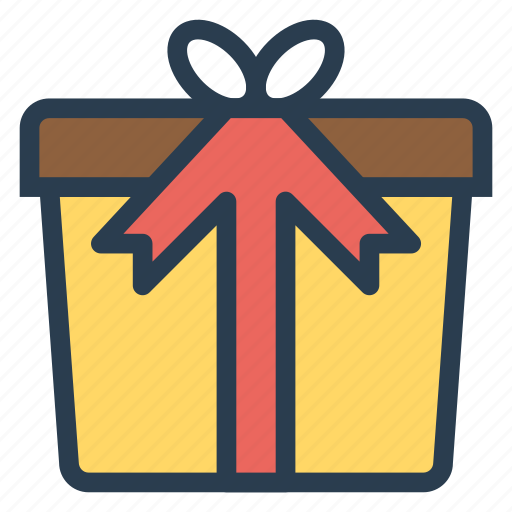 Box, christmas, gift, giftbox, present, ribbon, xmas icon - Download on Iconfinder