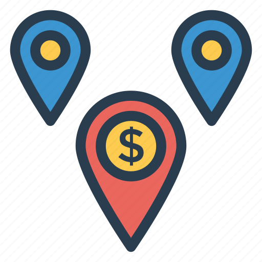 Business, finance, gps, location, map, navigation, pin icon - Download on Iconfinder