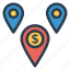 business, finance, gps, location, map, navigation, pin 