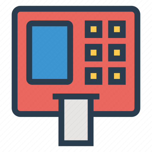 Atm, bank, card, cash, credit, machine, robot icon - Download on Iconfinder