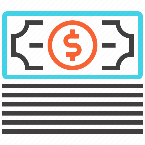 Bill, cash, commerce, currency, dollar, finance, money icon - Download on Iconfinder