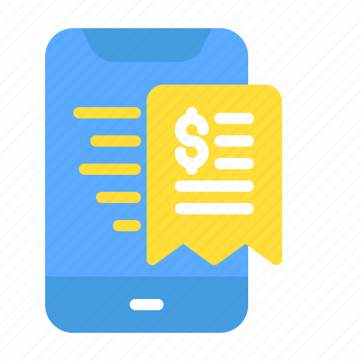Banking, app, money, dollar, invoice, process, payout icon - Download on Iconfinder