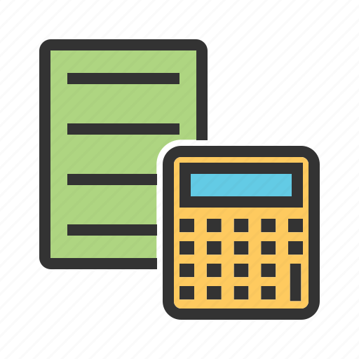 Account, calculate, calculation, document, file, finance, report icon - Download on Iconfinder