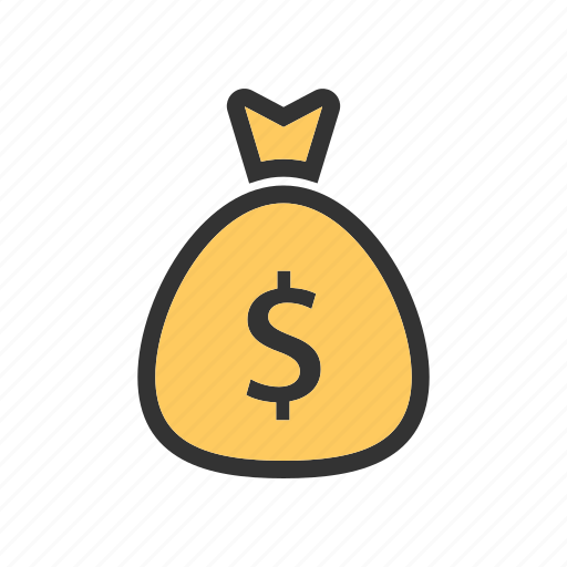 Bag, currency, dollar, money, payment, sack, savings icon - Download on Iconfinder