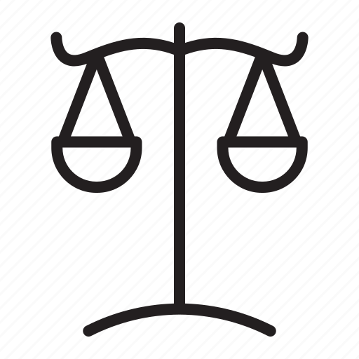 Balance, weight, scale, justice, law, finance, banking icon - Download on Iconfinder