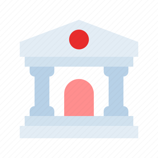 Bank, banking, building, business, finance, institution, money icon - Download on Iconfinder