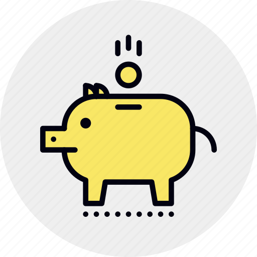 Bank, economy, money, pension, piggy, save, savings icon - Download on Iconfinder