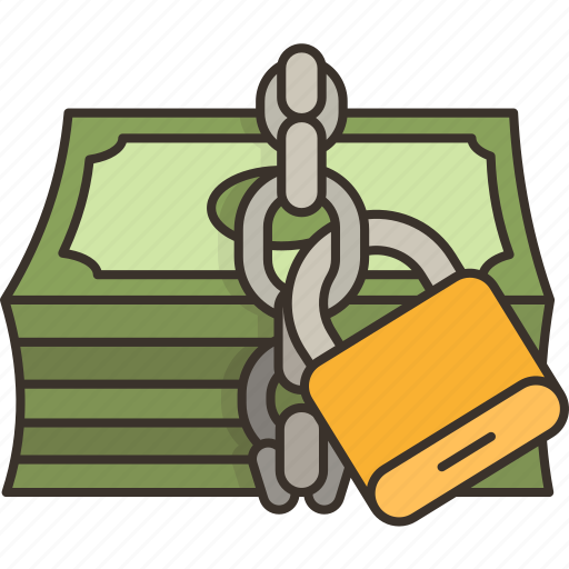 Money, locked, cash, secure, economic icon - Download on Iconfinder