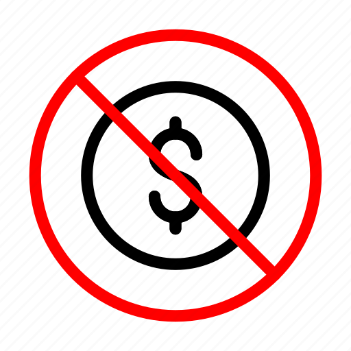 Banned, restricted, notallowed, dollar, money icon - Download on Iconfinder