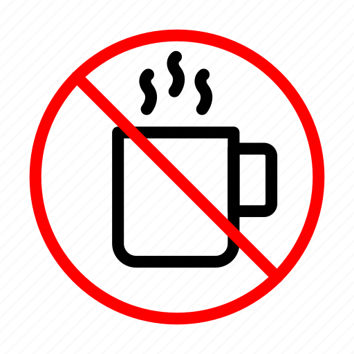 Stop, block, ban, coffee, tea icon - Download on Iconfinder