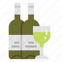 alcohol, bar, glass, white, wine