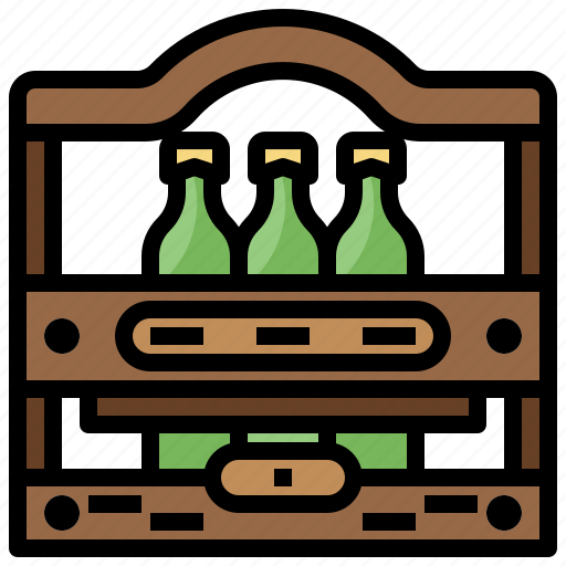 Beer, box, food, pack, package, restaurant, six icon - Download on Iconfinder