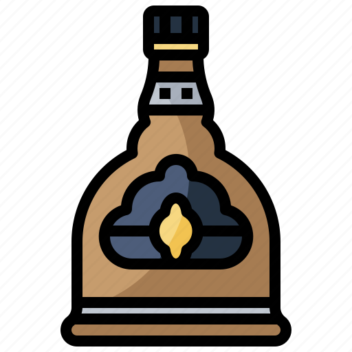 Alcoholic, drink, food, pub, restaurant, whiskey, whisky icon - Download on Iconfinder