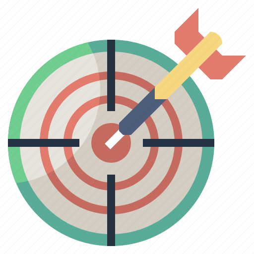 Board, dart, entertainment, goal, objective, target, targeting icon - Download on Iconfinder