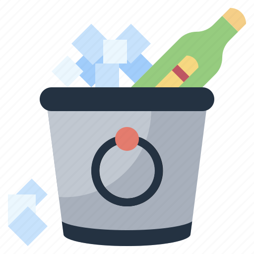 And, box, bucket, cubes, food, ice, restaurant icon - Download on Iconfinder