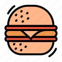 barbecue, food, cook, grilled, bun, burger, meat, hamburger