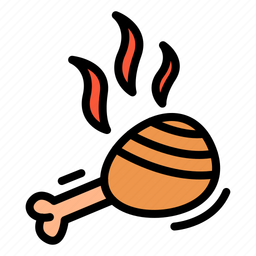 Barbecue, food, cook, grilled, roasted, chicken, meat icon - Download on Iconfinder