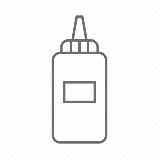 Sauce, spicy, bottle, mustard, cooking, food, gastronomy icon - Download on Iconfinder