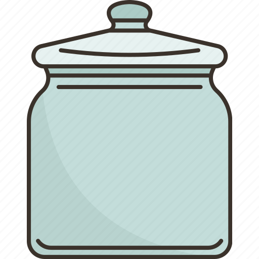 Glass, jar, container, storage, lid icon - Download on Iconfinder