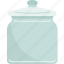 glass, jar, container, storage, lid 
