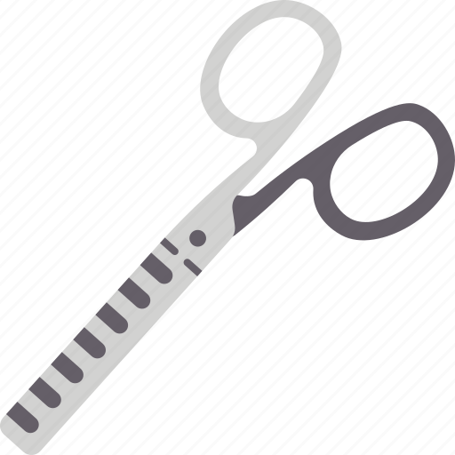 Scissors, serrated, haircut, barbershop, salon icon - Download on Iconfinder