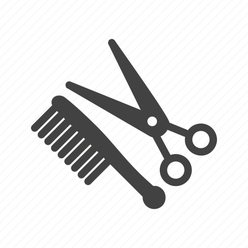 Barber, comb, cut, hair, scissors, stylist, trim icon - Download on Iconfinder