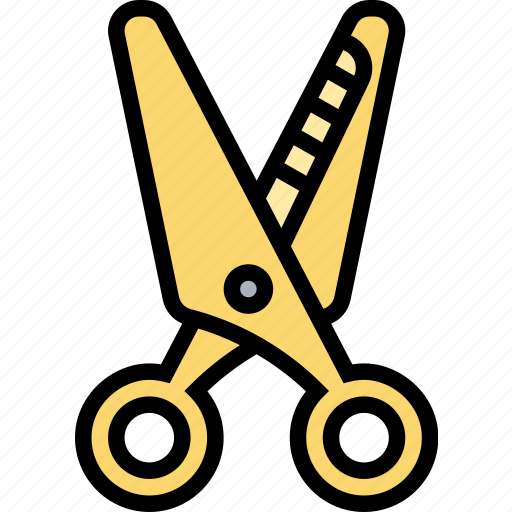 Scissors, haircut, sharp, trimming, tool icon - Download on Iconfinder