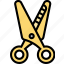 scissors, haircut, sharp, trimming, tool 