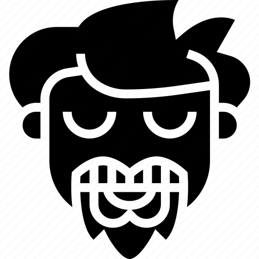 Mustache, beard, masculine, handsome, man icon - Download on Iconfinder