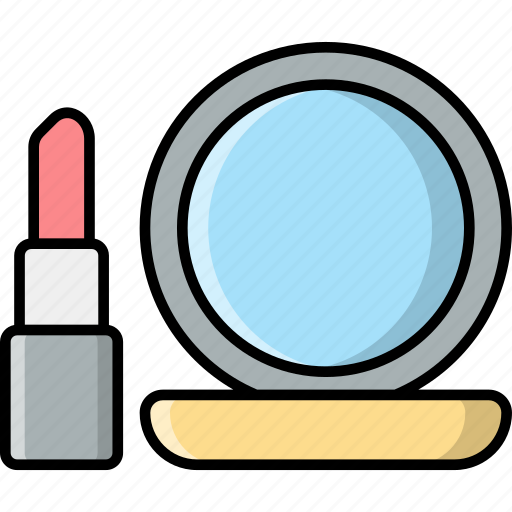 Makeup, cosmetics, lipstick, mirror icon - Download on Iconfinder