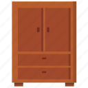 cupboard, furniture, closet, drawer, home