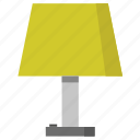 table, lamp, electric, energy, house