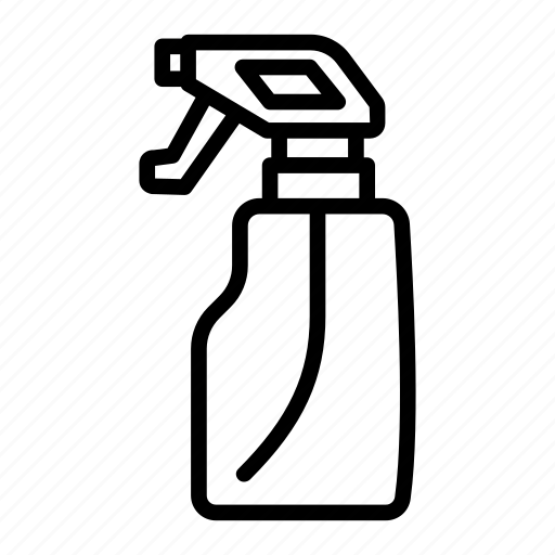 Barber, bottle, equipment, salon, spray, tool, water icon - Download on Iconfinder