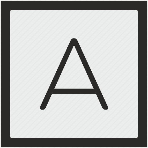 A, acoustic, function, letter, soundproof, soundproofing, square icon - Download on Iconfinder