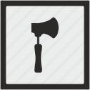 ax, axe, cleaver, function, hatchet, square