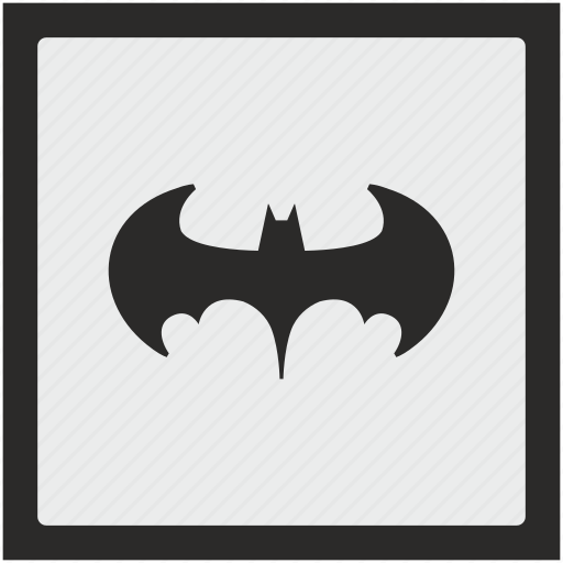 Bat, batman, function, legend, square icon - Download on Iconfinder
