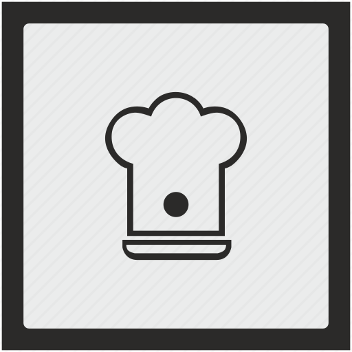 Cook, function, hat, kitchen, square icon - Download on Iconfinder